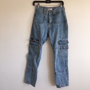 Princess Polly cargo jeans<3